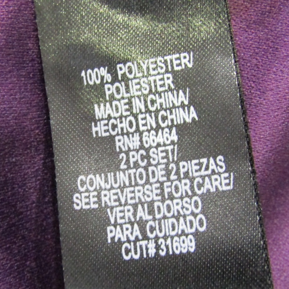 NEW Studio I Petite Purple Faux Suede Jacket 12P - Picture 6 of 6